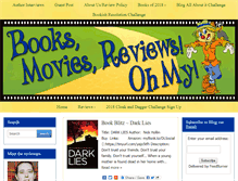 Tablet Screenshot of booksmoviesreviewsohmy.com